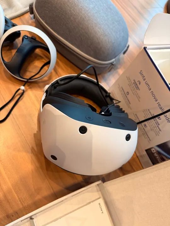 Óculos VR2 PlayStation completo com garantia e case 