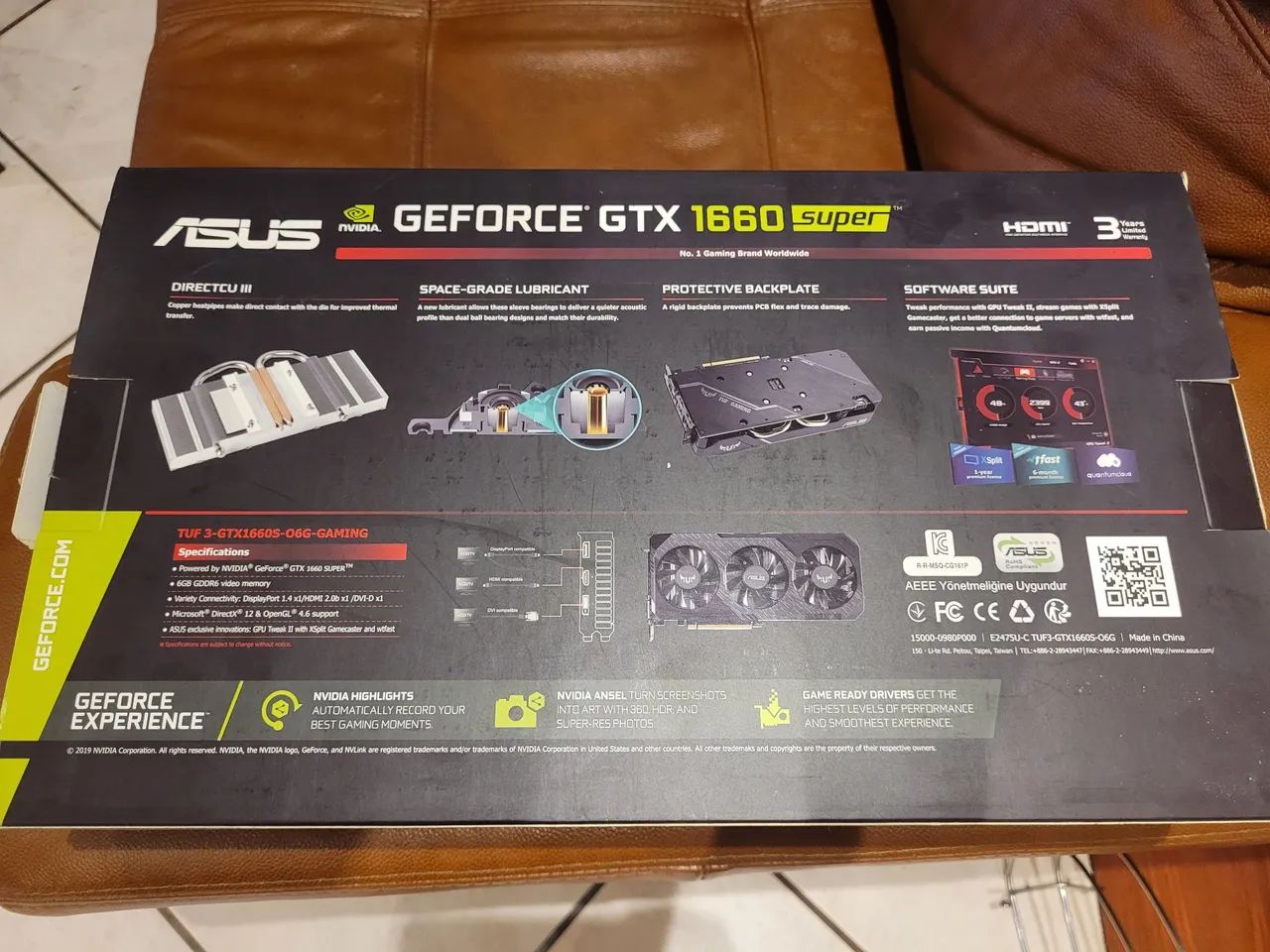 Placa de Vídeo ASUS TUF Gaming GeForce GTX 1660 Super - Foto 5