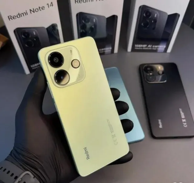 Lacrado - Xiaomi Redmi Note 14 4G - 256GB Rom / 8GB Ram - Versão Global + Capa e Película