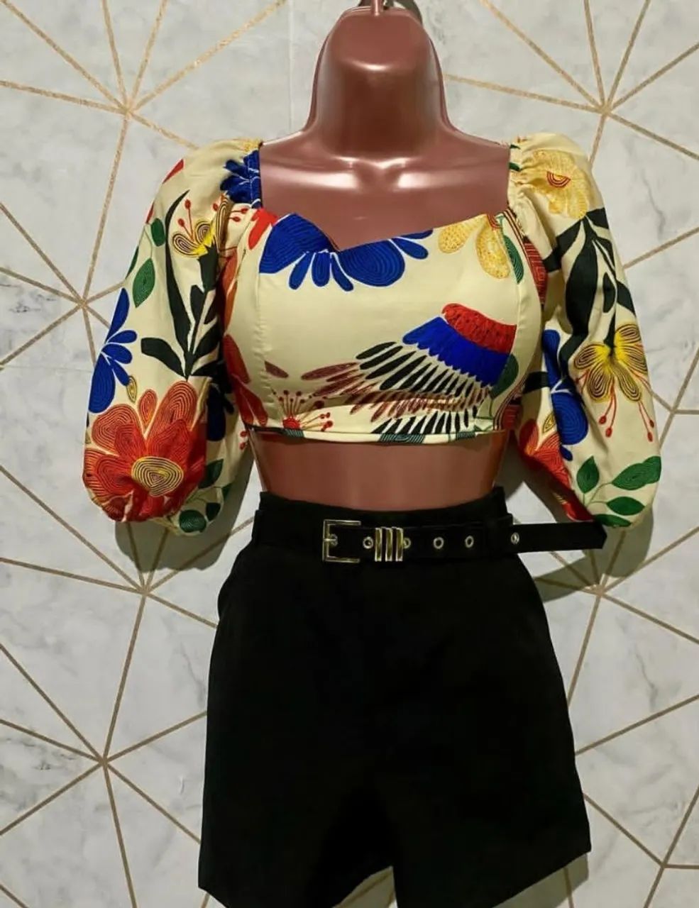  O cropped que é a cara do verão!