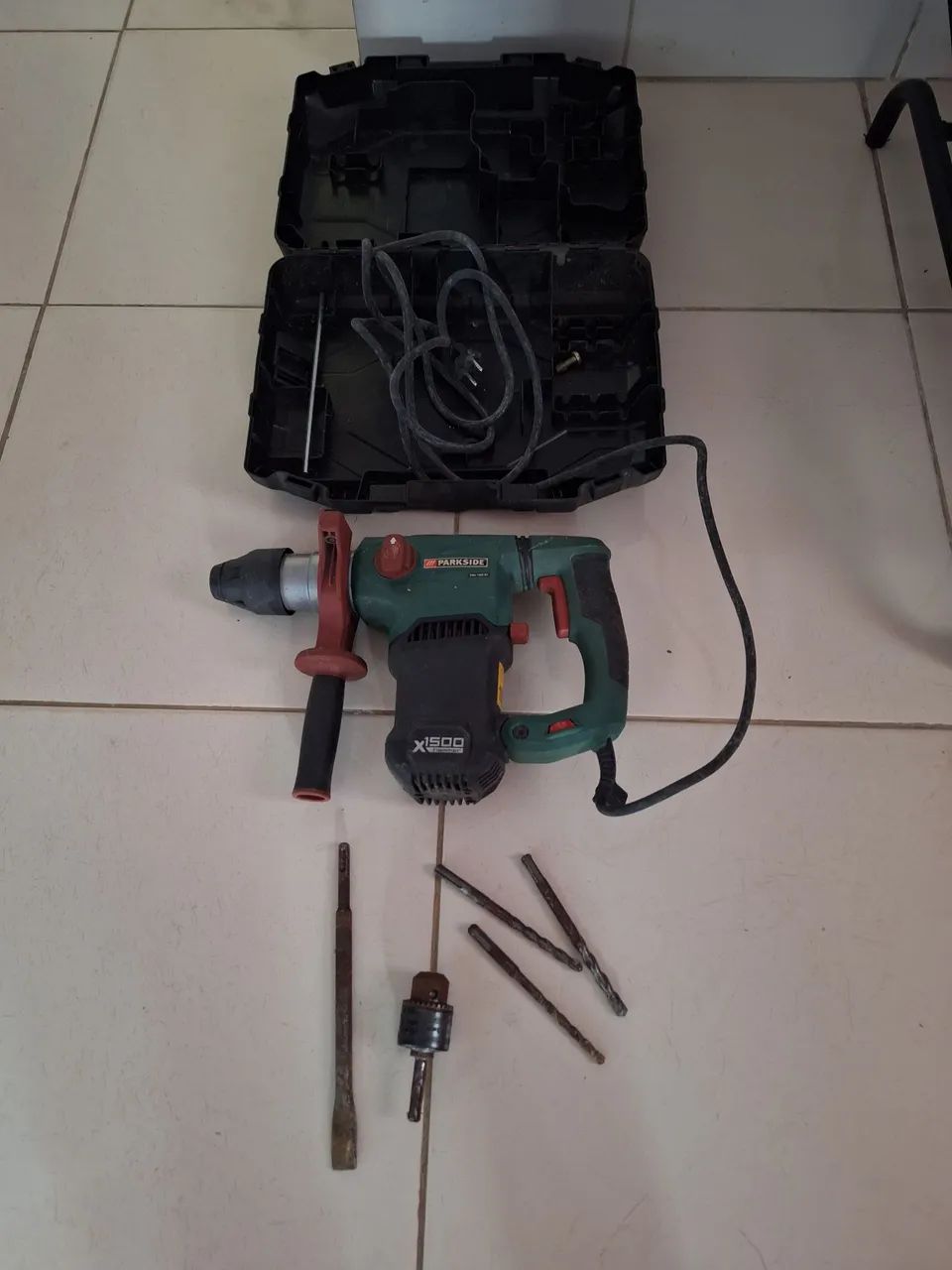 Furadeira de impacto Parkside PBH 1500 B2 - Foto 3
