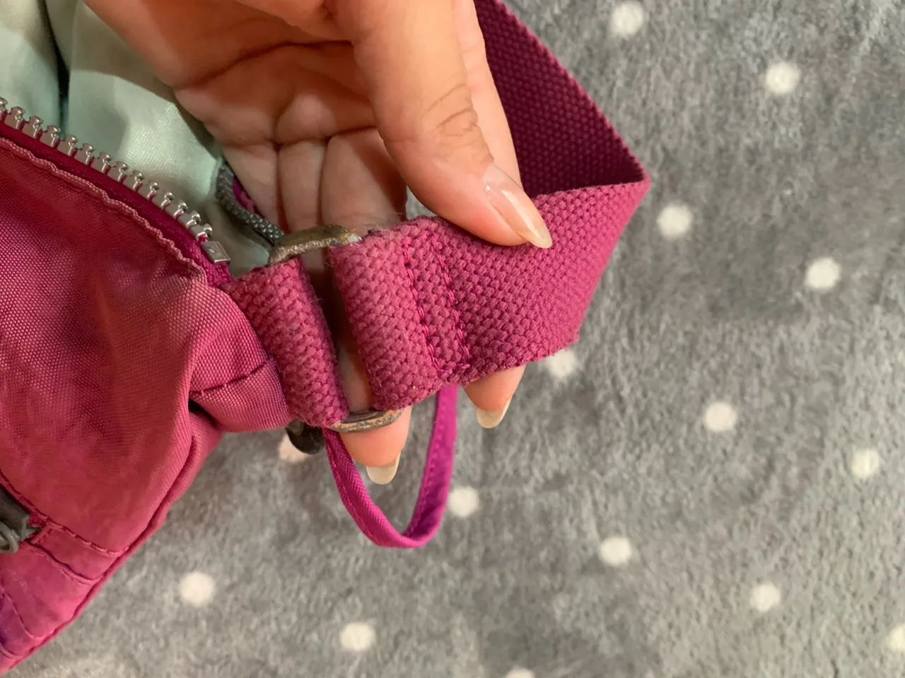 Bolsa rosa Kipling original  - Foto 3