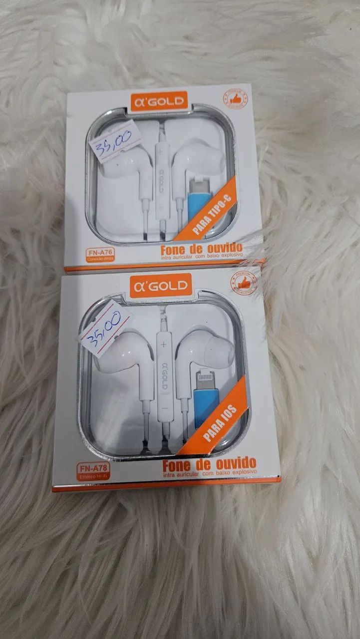 Fone de ouvido para iPhone - Á Gold - Foto 2