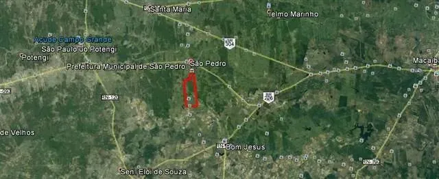 Fazenda à venda, 1690000 m² por R$ 2.800.000,00 - São Pedro - São Pedro/RN