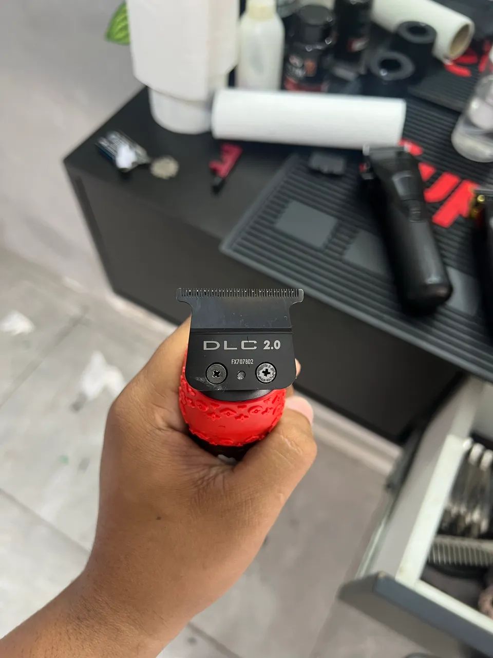 Máquina de acabamento babyliss black  - Foto 4