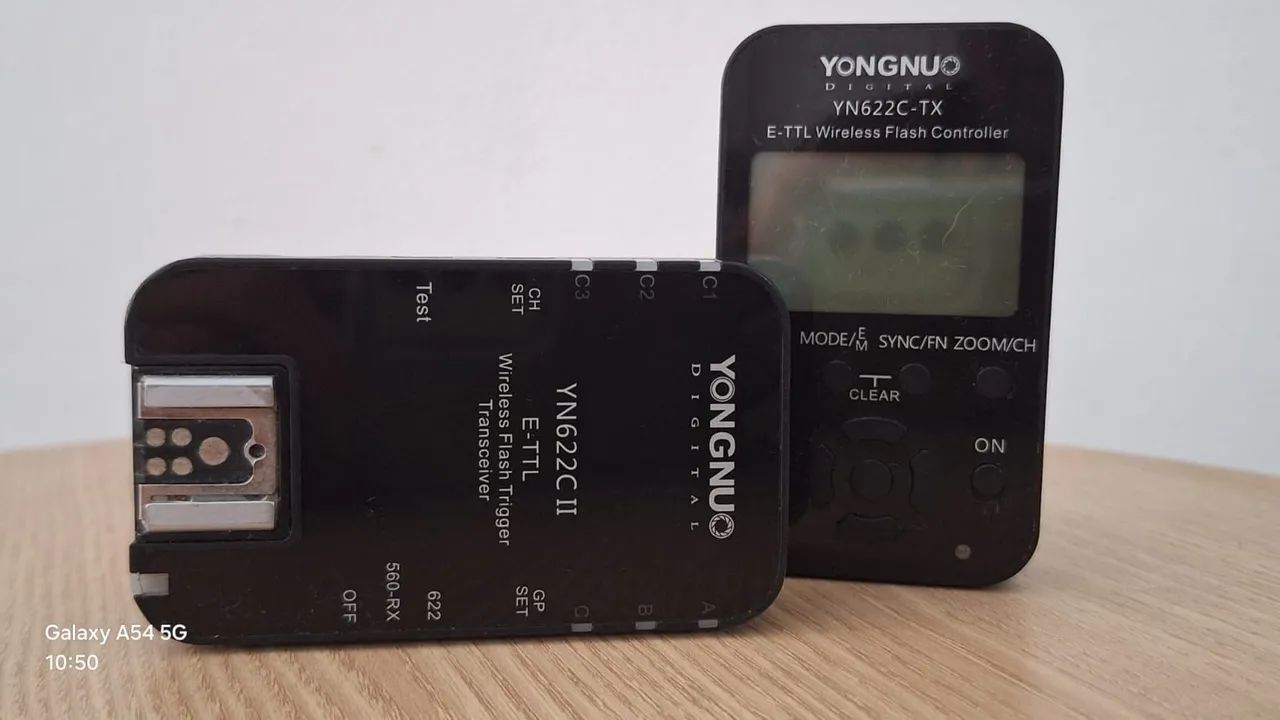Rádio flash yongnou 622, seminovo, usado - Foto 2