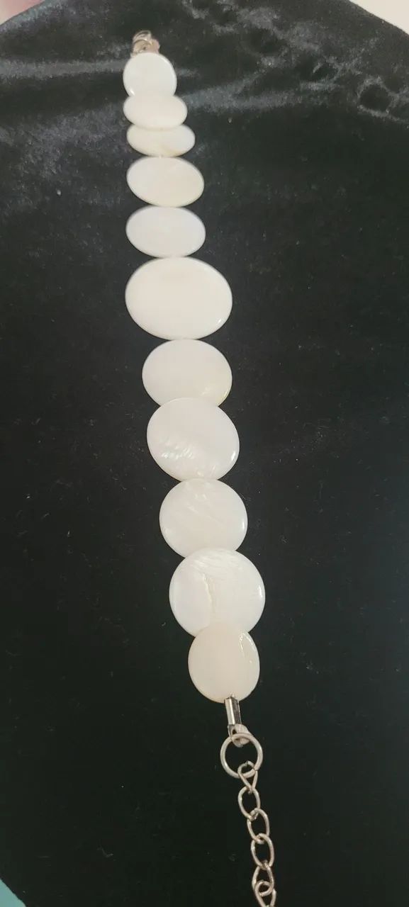 Pulseira madrepérola branca  - Foto 3