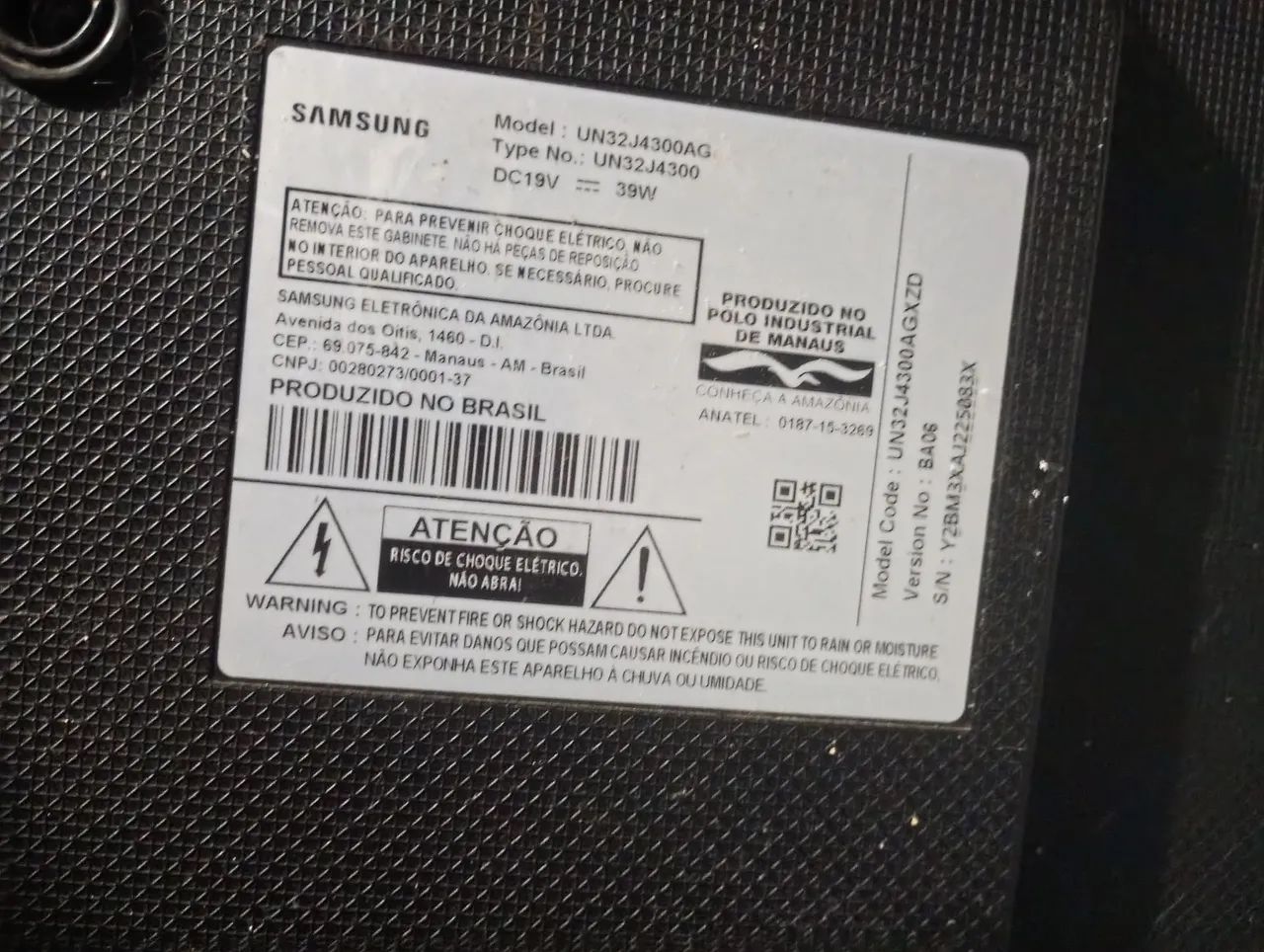 2 Tv 32 Samsung com defeito 