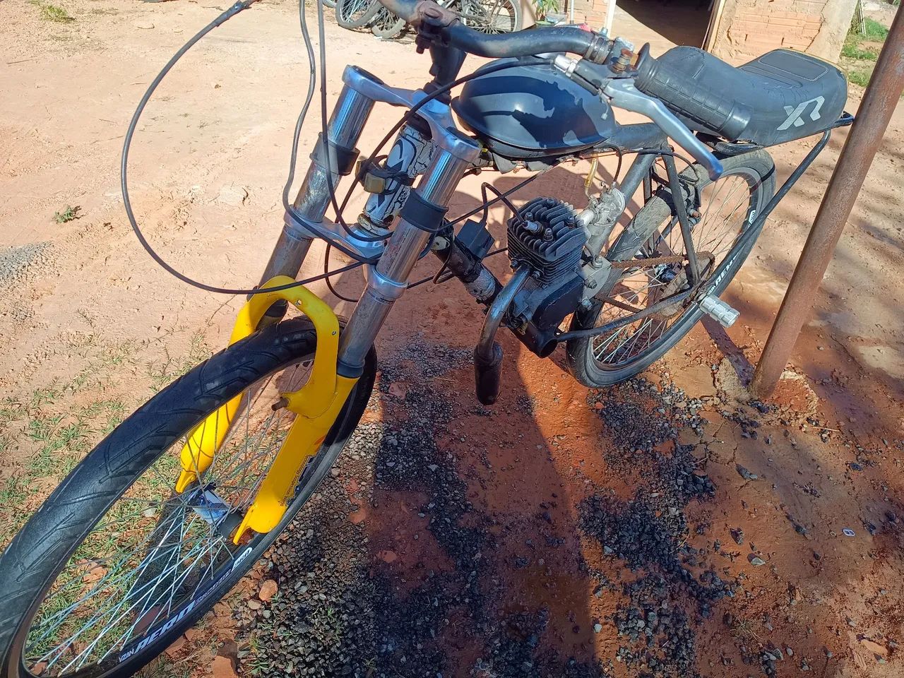 Bicicleta motorizada 80cc - Foto 2