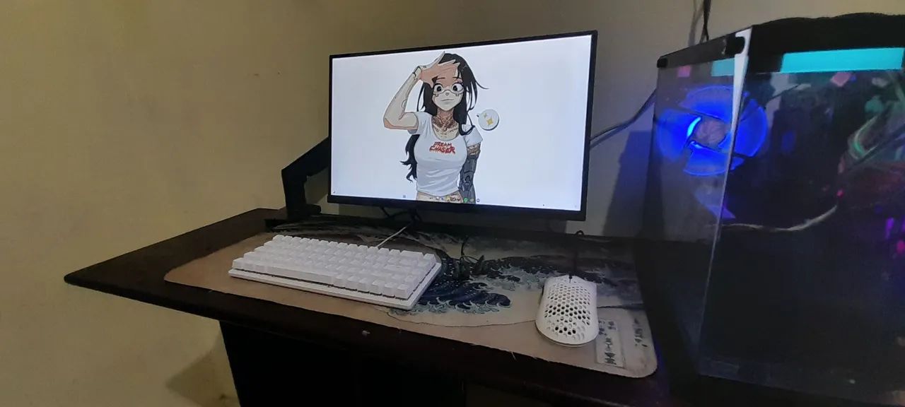 monitor gamer mancer horizon 100hz - Foto 3