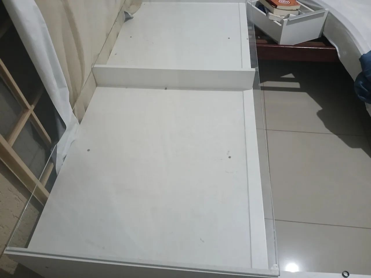 Escrivaninha branca - Foto 4