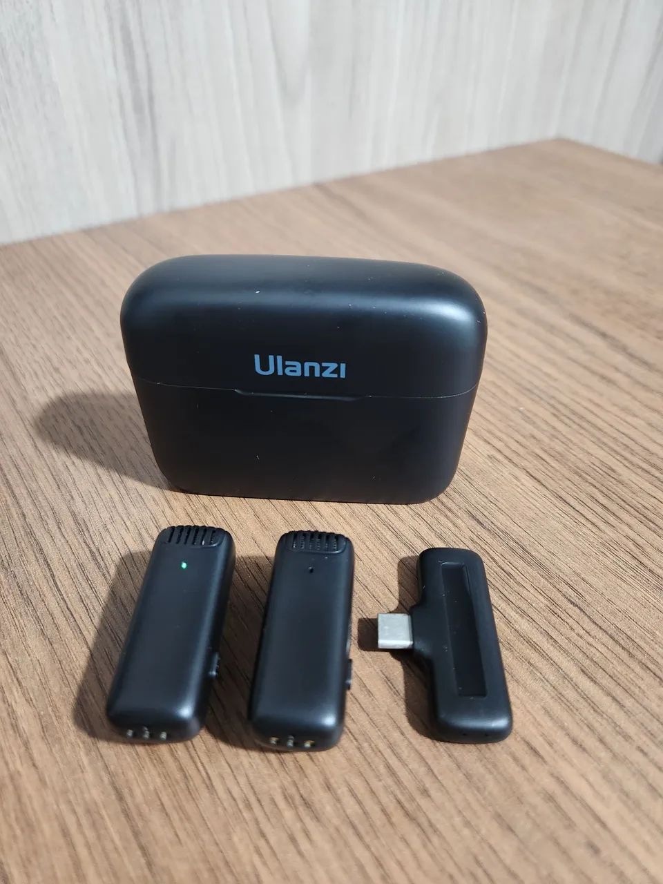 Microfone Sem Fio J12 Ulanzi Android Tipo C - 2 Mics - Foto 3