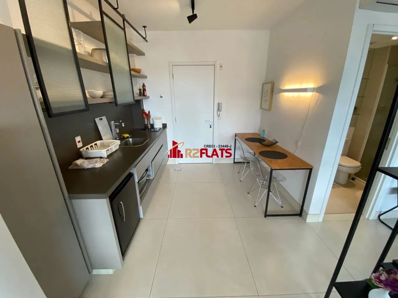 Flat com ótimo preço no bairro Itaim Bibi. Confira! - Foto 5