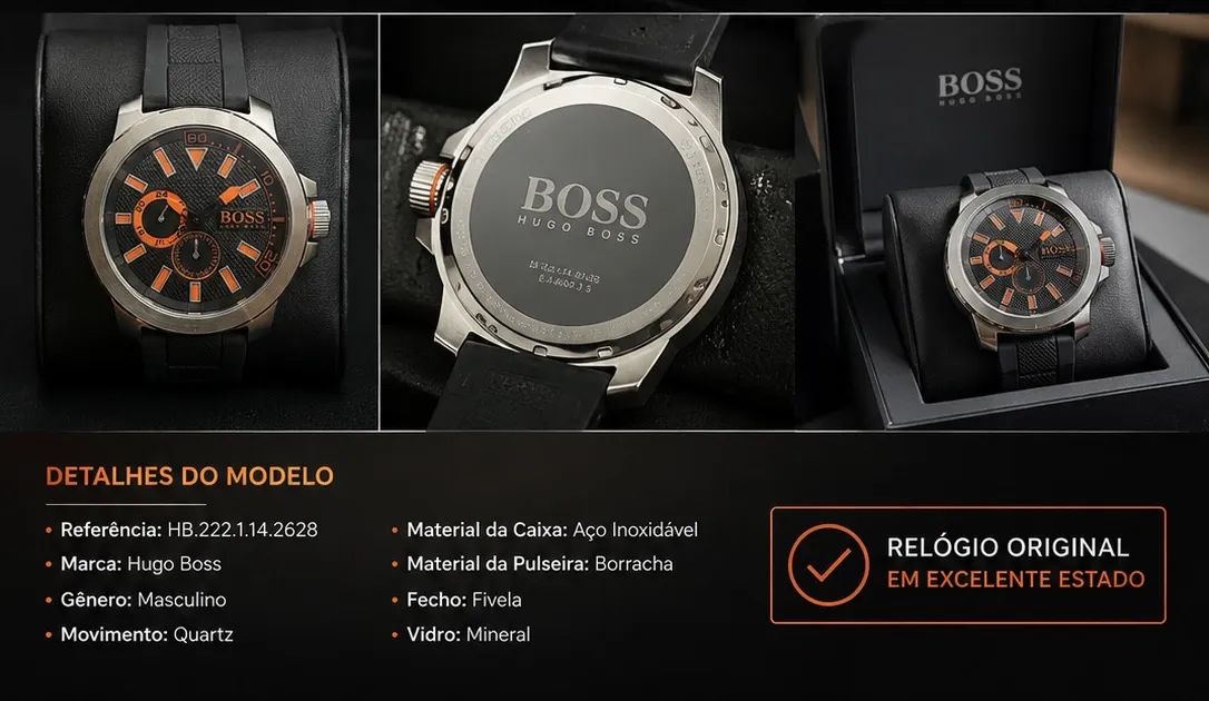 Relógio Hugo Boss HB.222.1.14.2628  - Foto 2