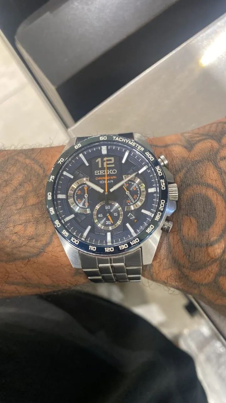 Seiko Essentials Chronograph SSB345P1 - Foto 3
