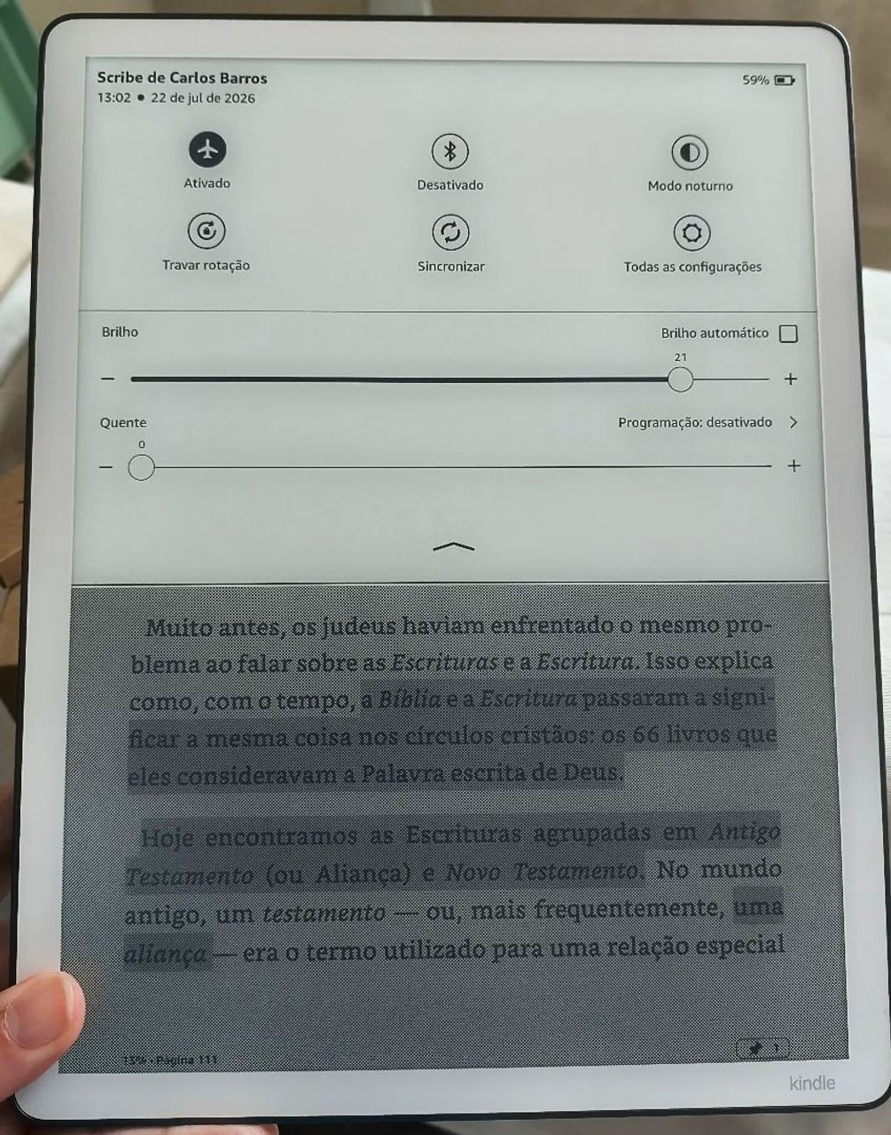 Kindle Scribe *APENAS CAMPINA GRANDE* - Foto 2