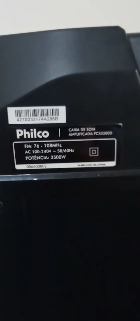 Caixa de som Philco PCX 35000 Extreme - Foto 3