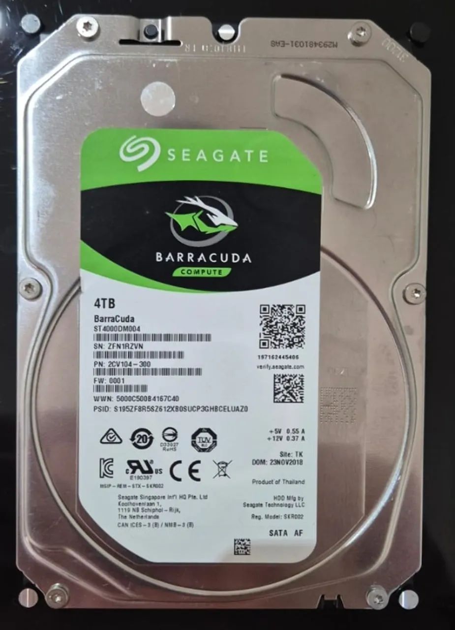 HD Seagate 4Tb