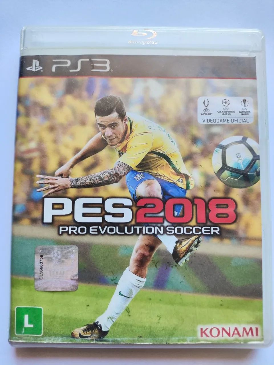Pro Evolution Soccer 2018 PES 2018 Playstation 3 PS3 em Uberlândia e Uberaba.