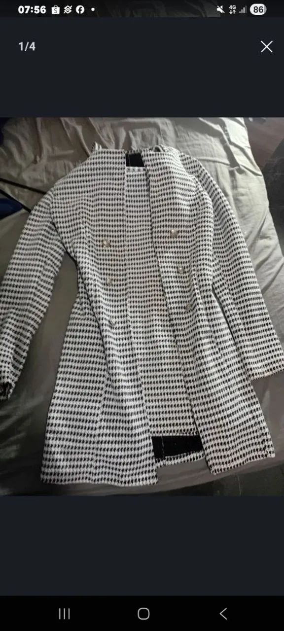 Vestido com sobretudo  - Foto 3