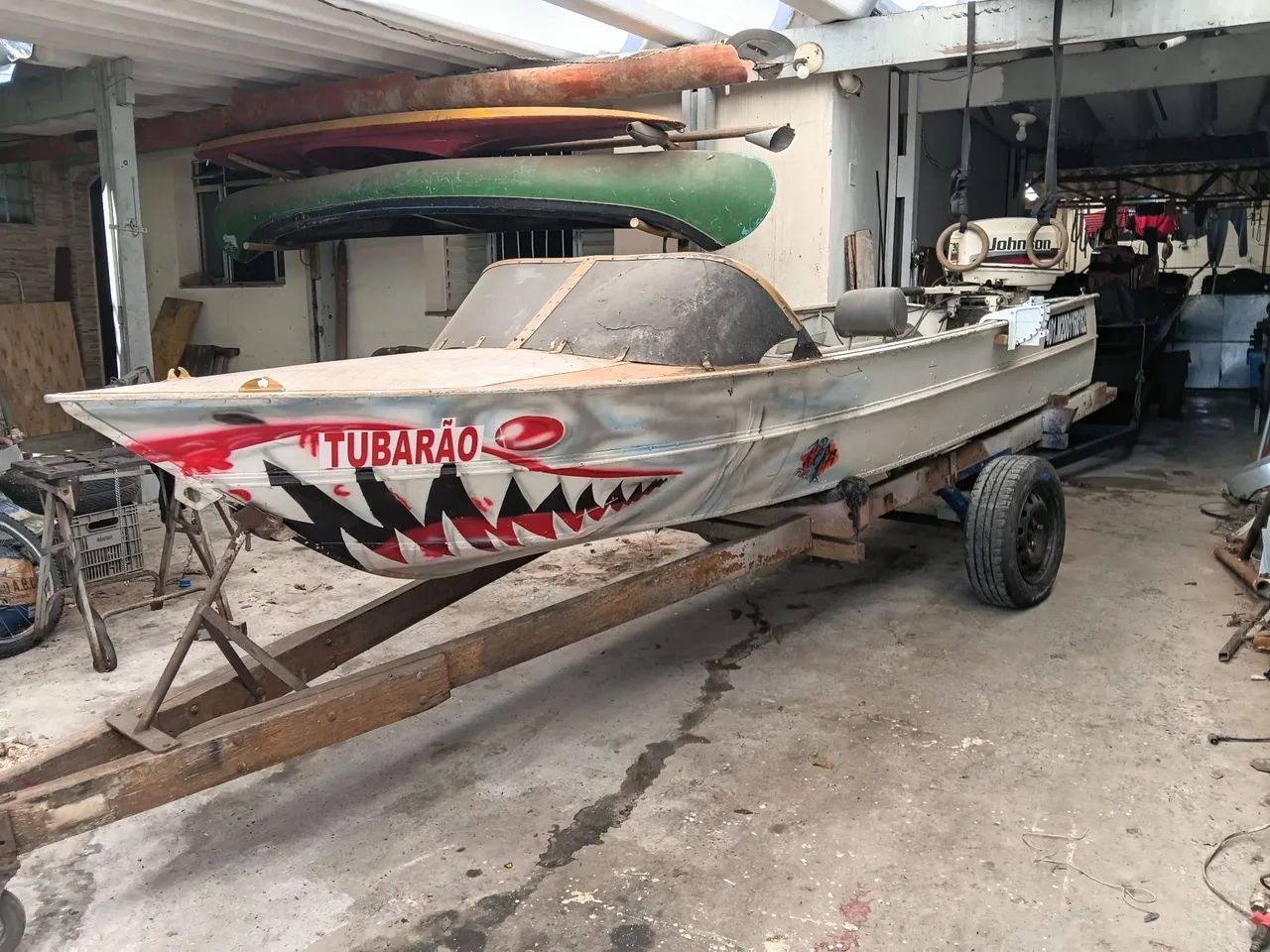 Vendo barco de aluminio 3mm ano 91 - Foto 5