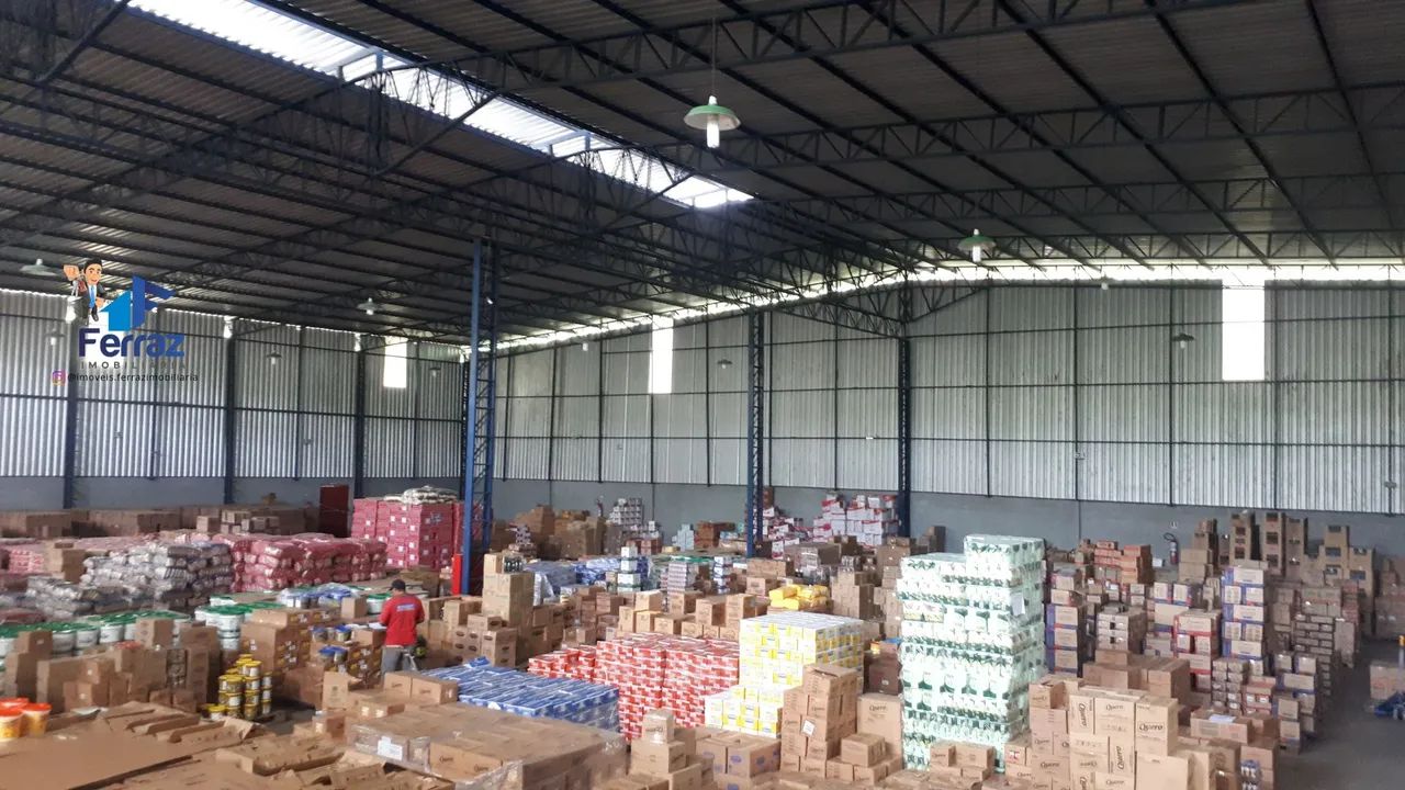 Galpão 1.600m² Pé direito 9M com Habiti-se leia - Foto 2