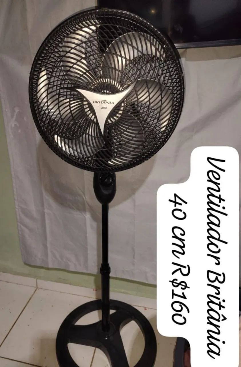 Ventilador Britânia 40cm turbo 