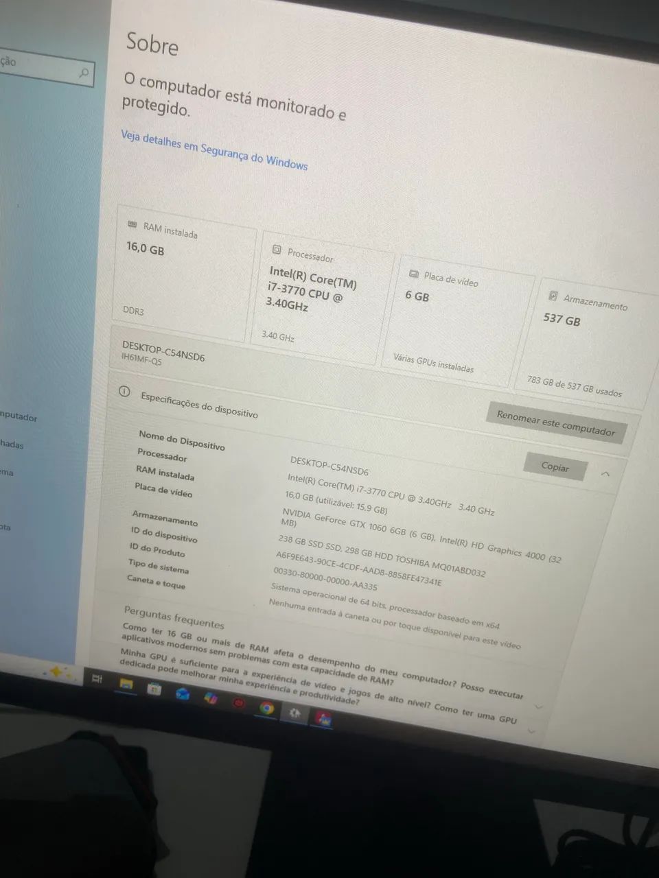 Pc gamer pra vender ou fazer jogo - Foto 4