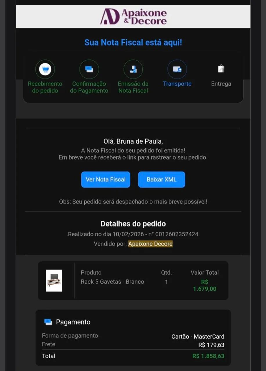 Rack Apaixone e Decore 5 gavetas  - Foto 4