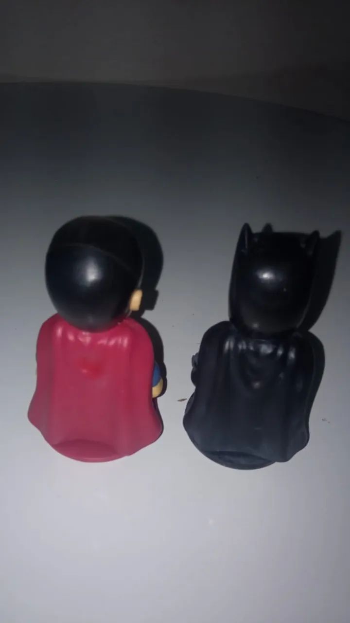 Kit Miniaturas Batman e Superman - DC Comics (bobs 2016) - Foto 2