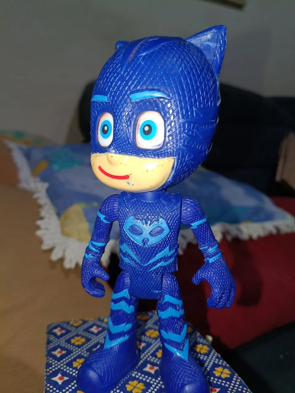 Boneco PJ Masks Menino Gato c/ luz 16cm - Foto 3