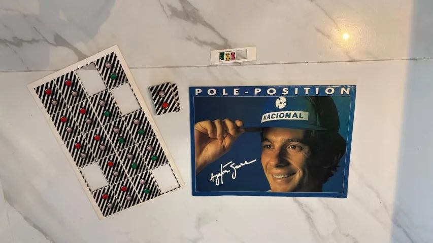 Jogo Ayrton Senna - Pole Position - Banco Nacional - Foto 3