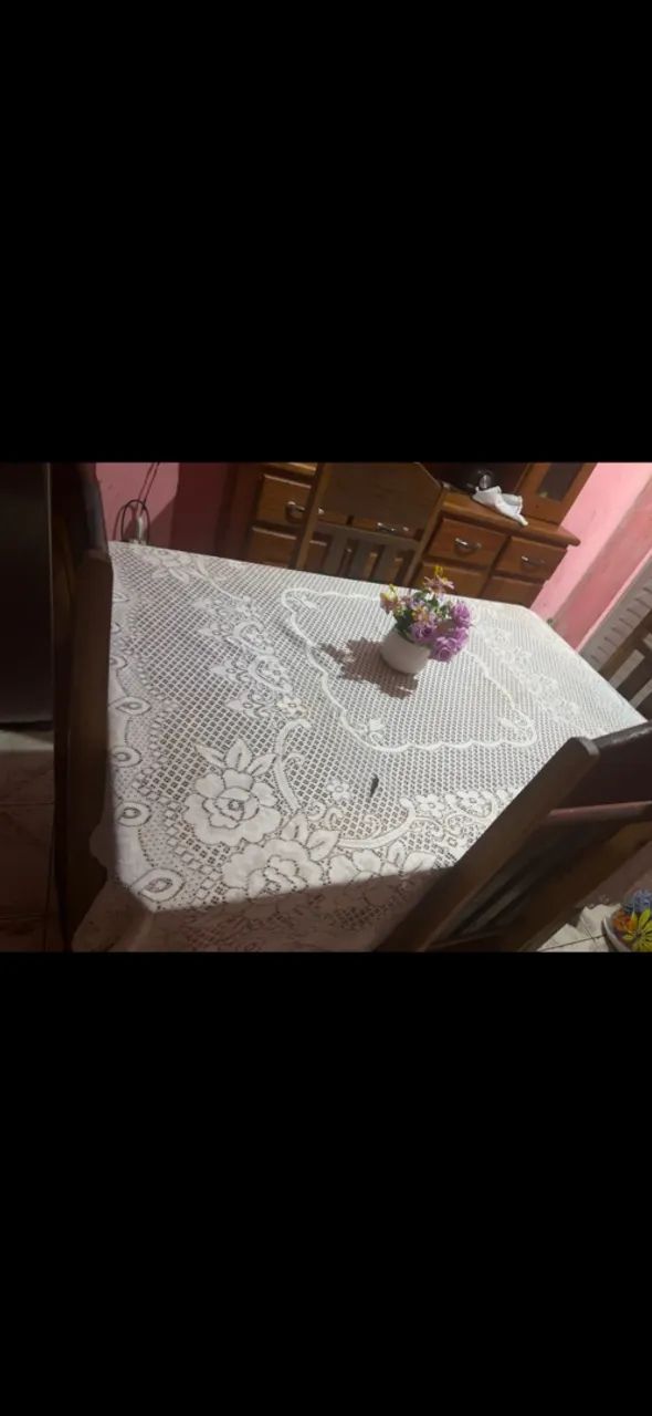 Mesa de cozinha cm 4 cadeiras  - Foto 2