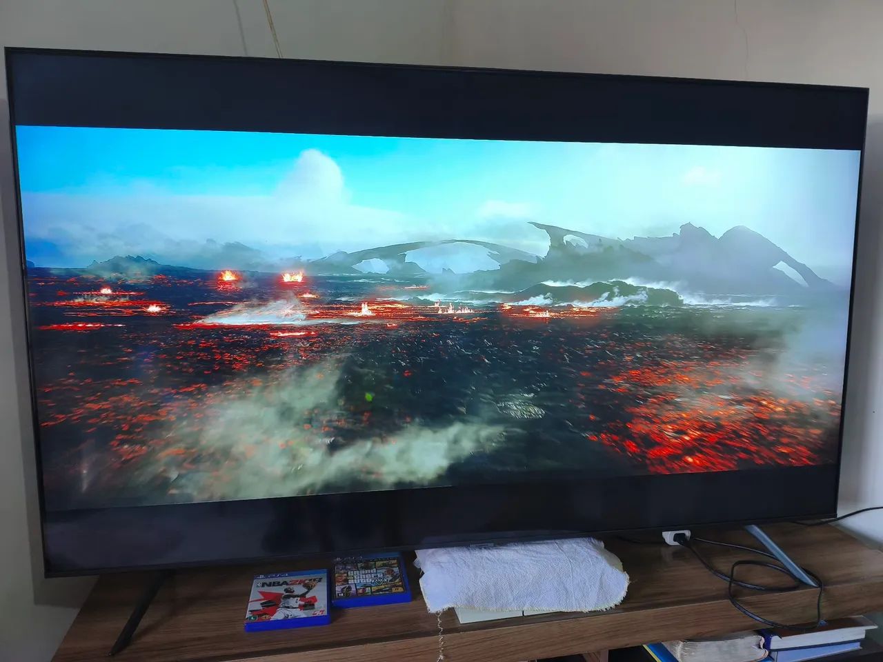 Smart TV Samsung 65 polegadas 4k ultra HDR  - Foto 4