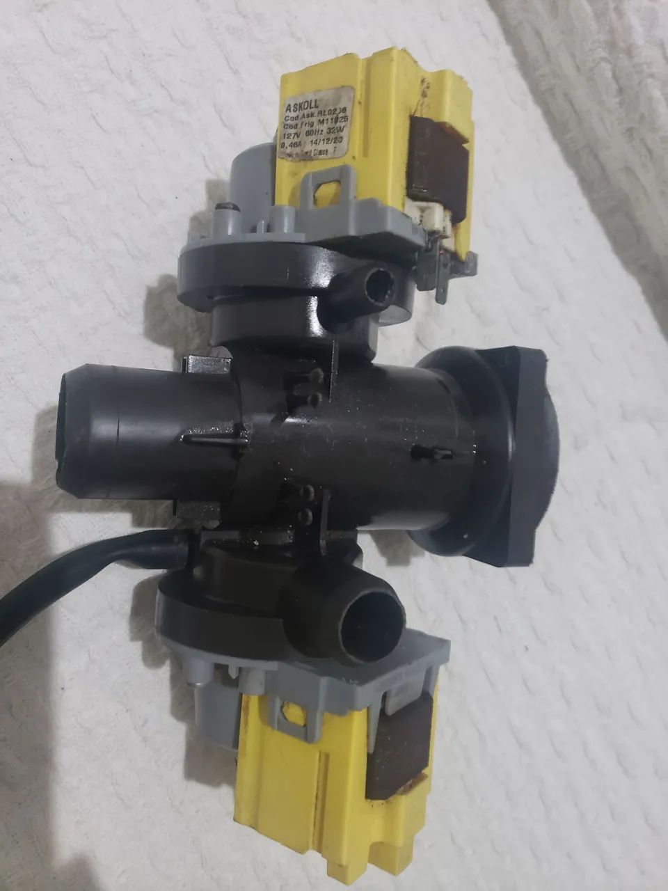 Kit Eletrobomba Drenagem e Reciclação Lava e Seca LG 127v - Foto 2
