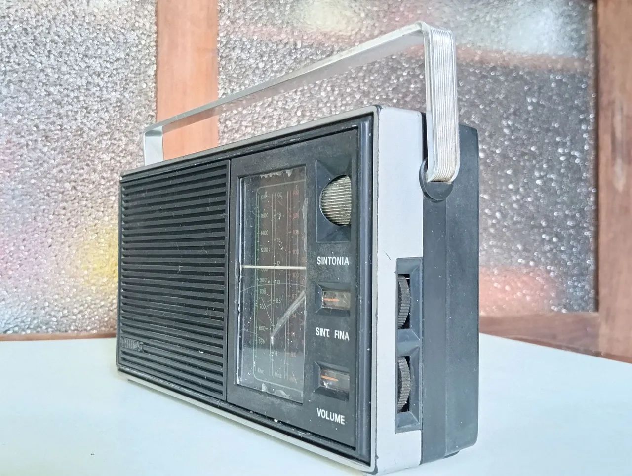 rádio philips antigo usado estado - Foto 2