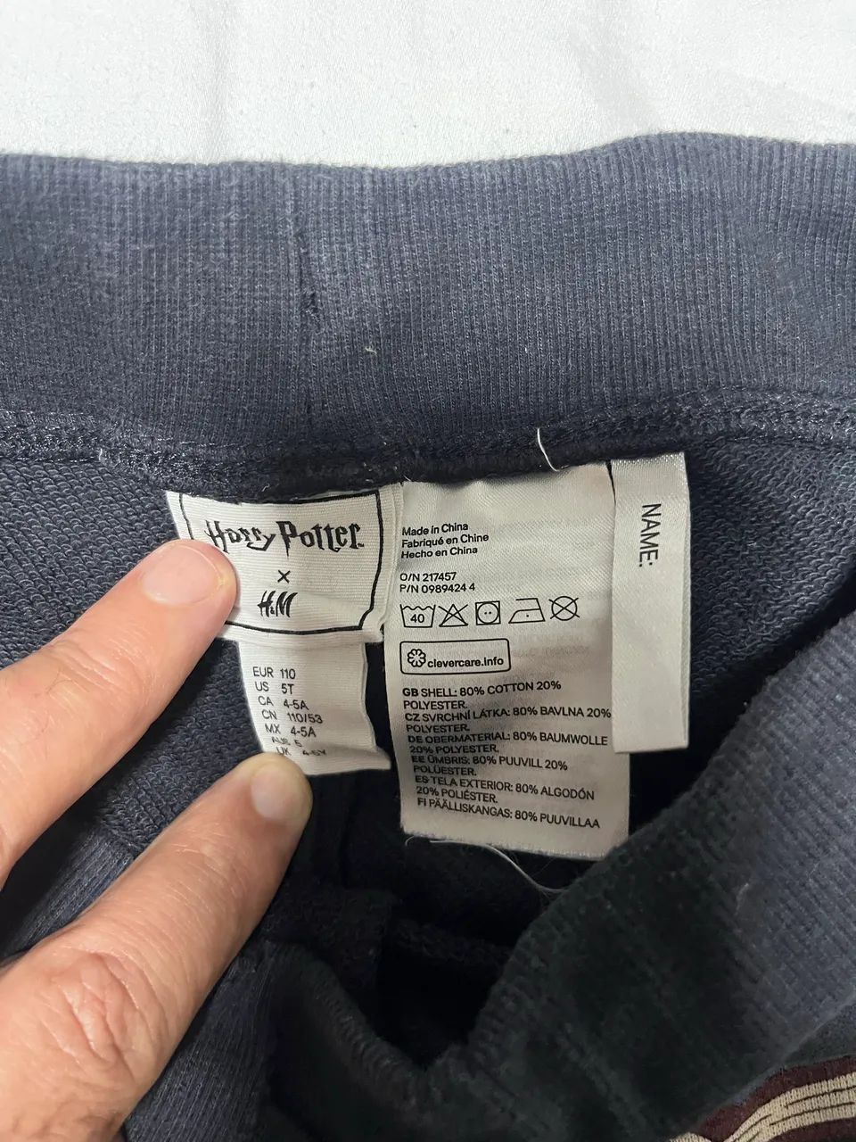 Calça infantil Harry Potter H&M - Foto 3