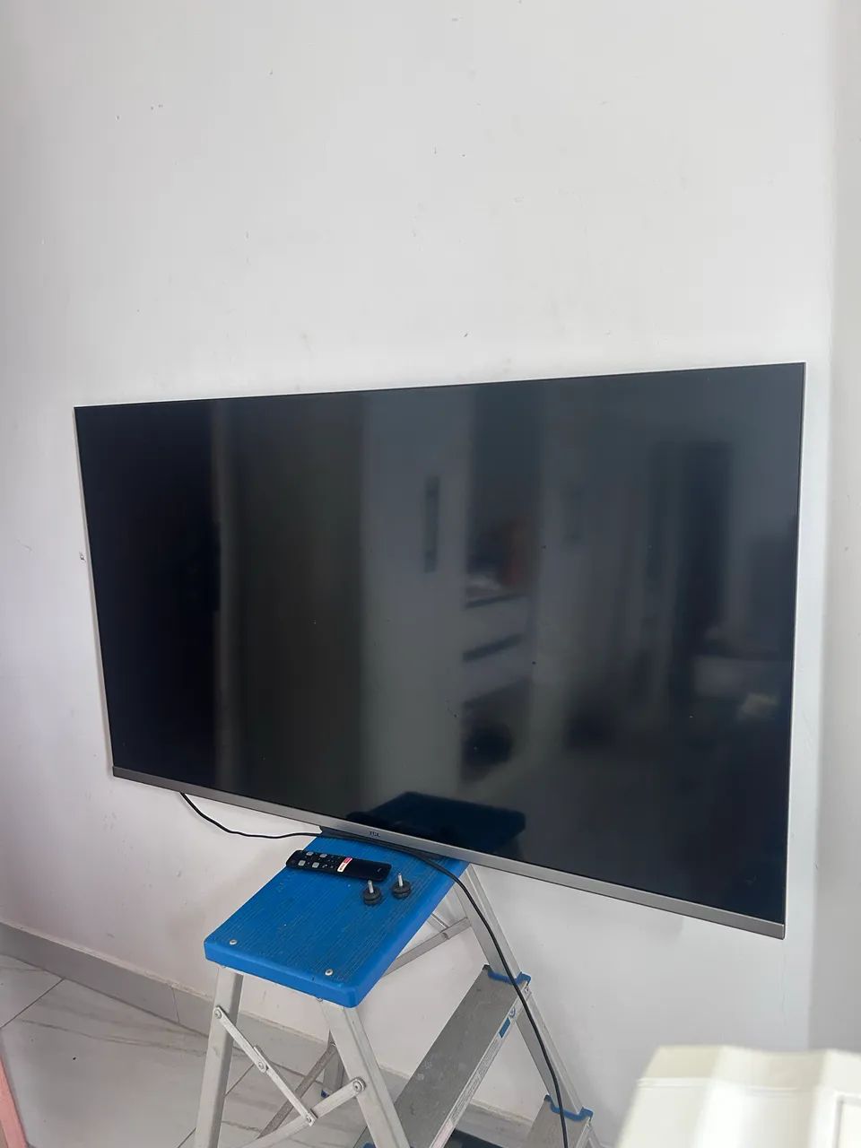 Tv smart  com defeito  - Foto 2