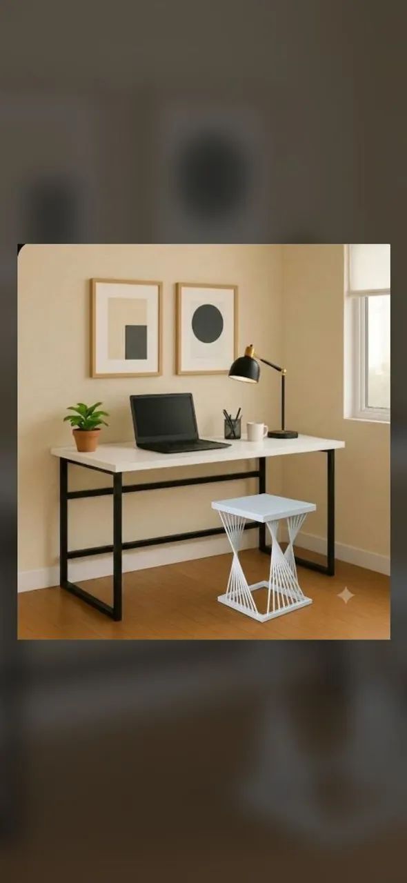 Mesa e banqueta Novo 