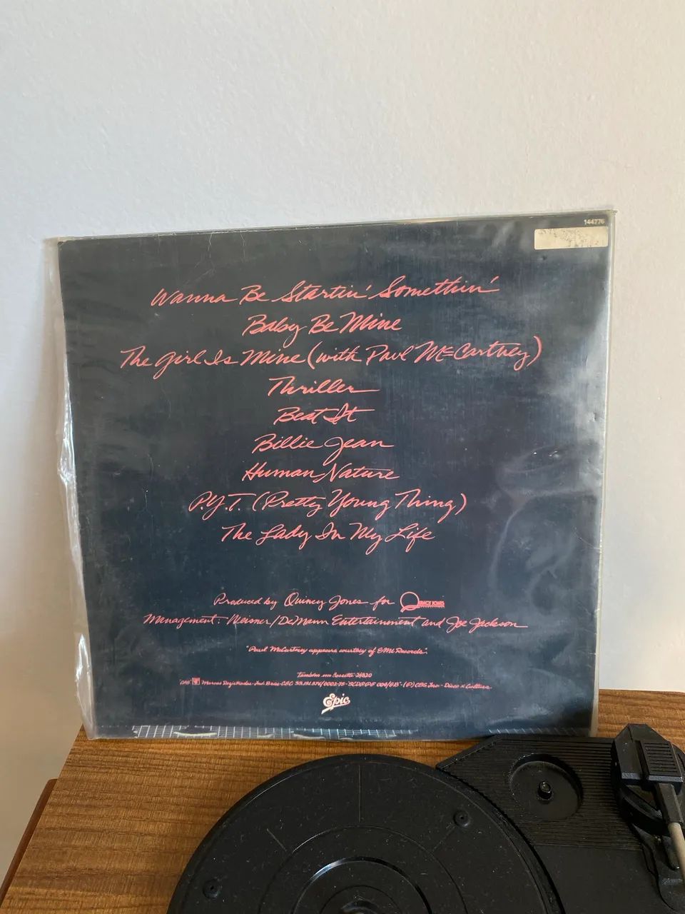 LP DISCO DE VINIL MICHAEL JACKSON THRILLER