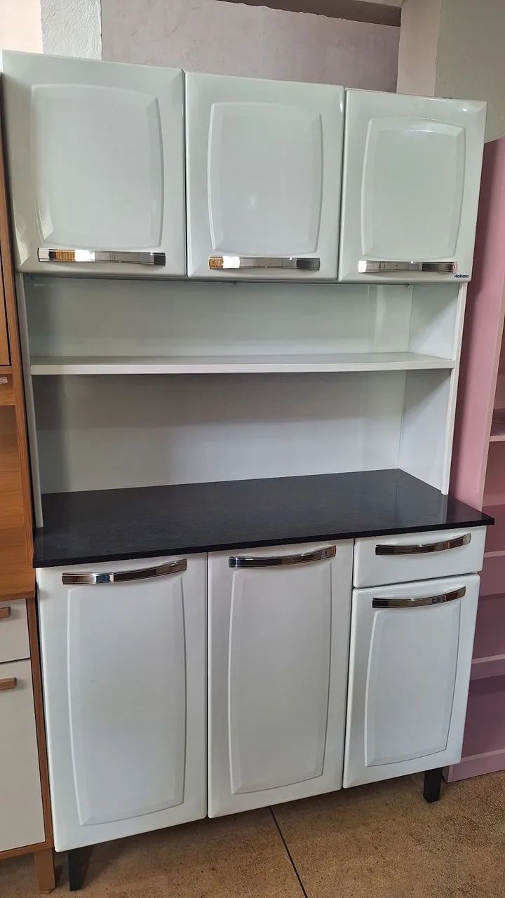 Armário de cozinha de aço 