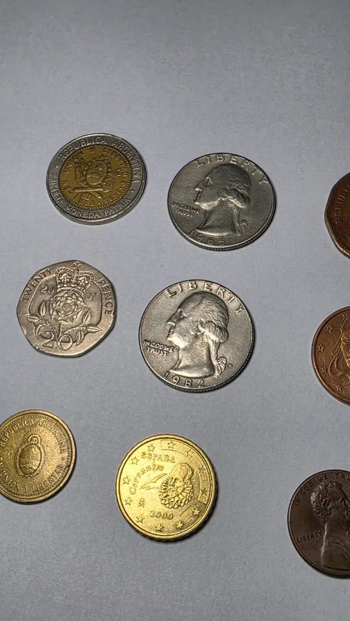 Moedas antigas - Lote - Foto 3