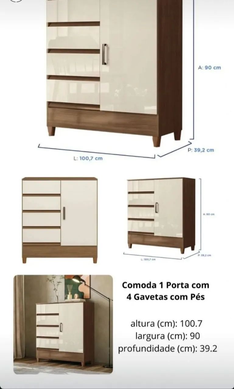 Cômoda Andirá  - Foto 2