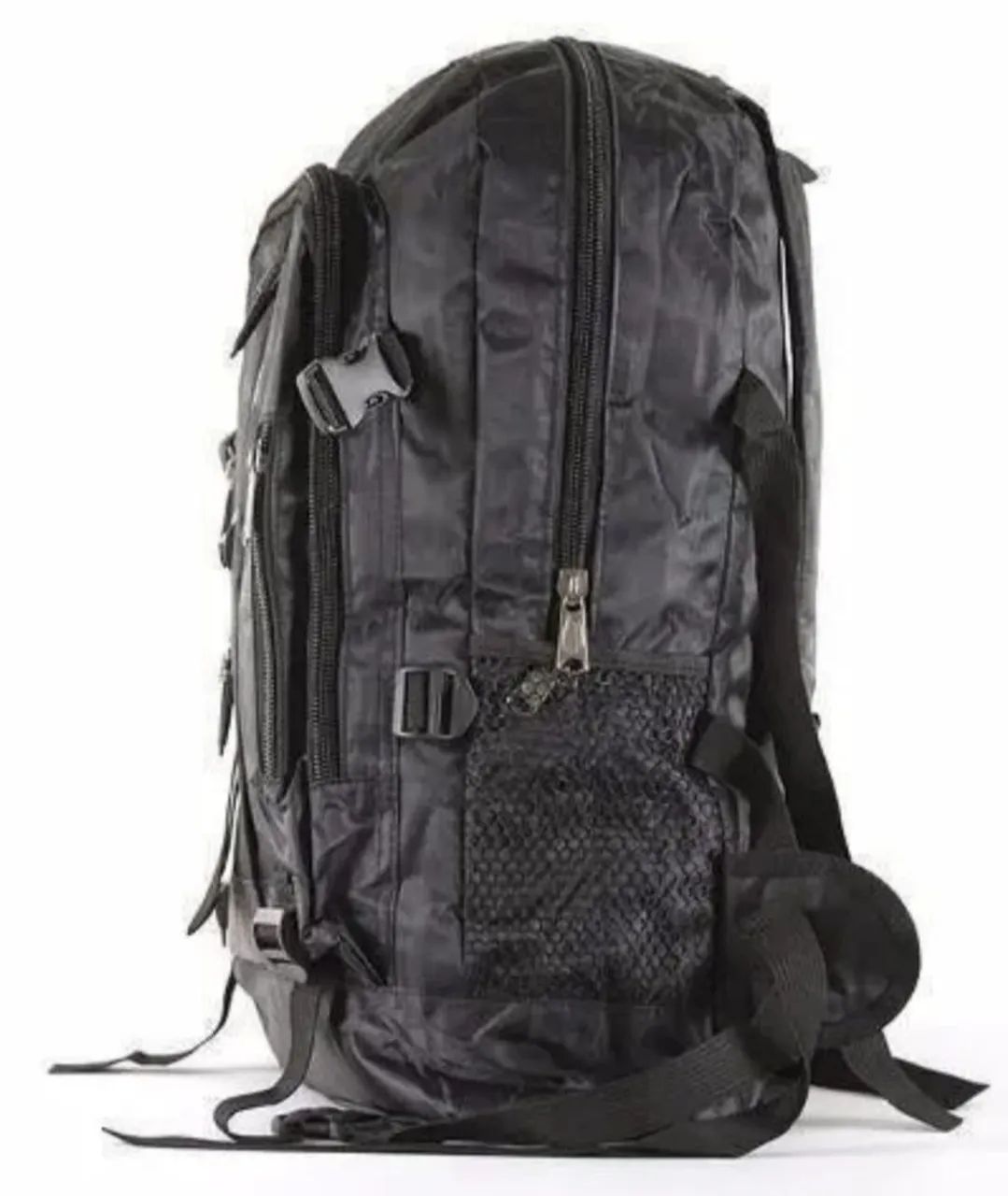 Mochila Impermeável Preta Caveirão 50litros - Foto 3