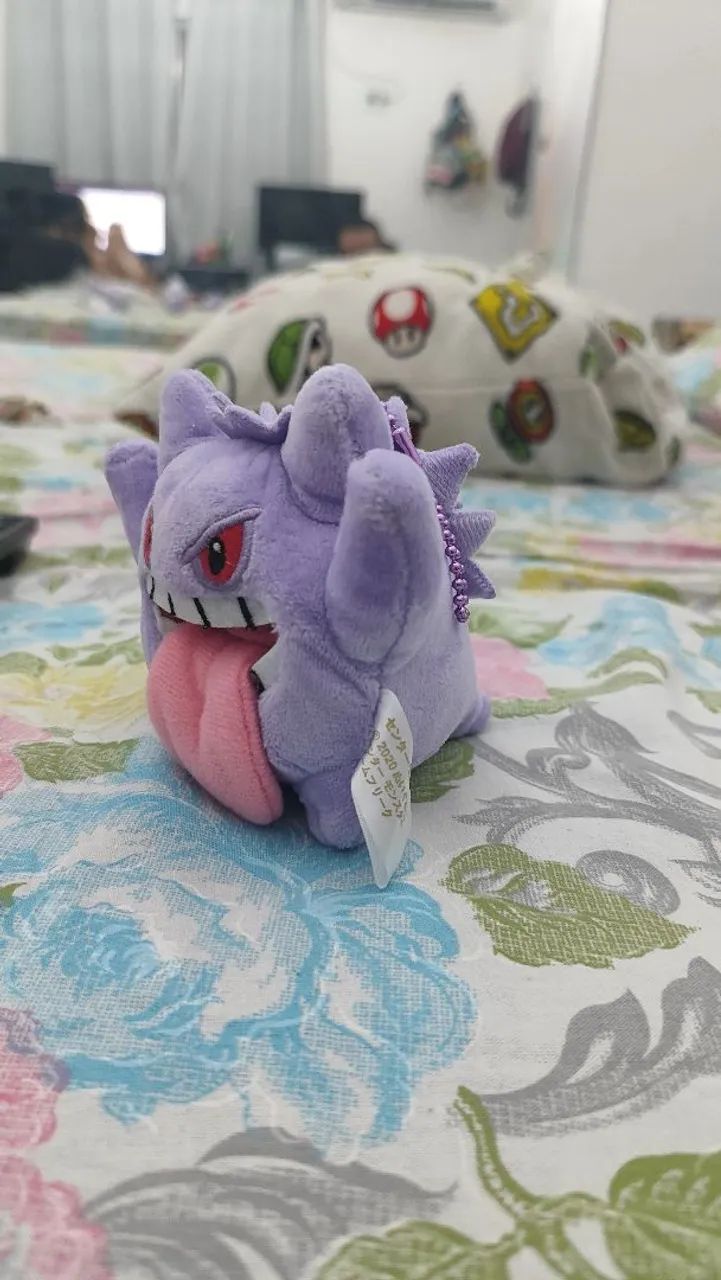 Pokemong Gengar chaveiro pelucia  - Foto 3