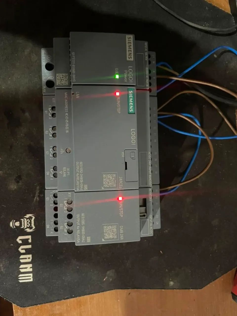 Kit Automação Siemens LOGO! - CLP + Módulo de Expansão + Fonte - Foto 5