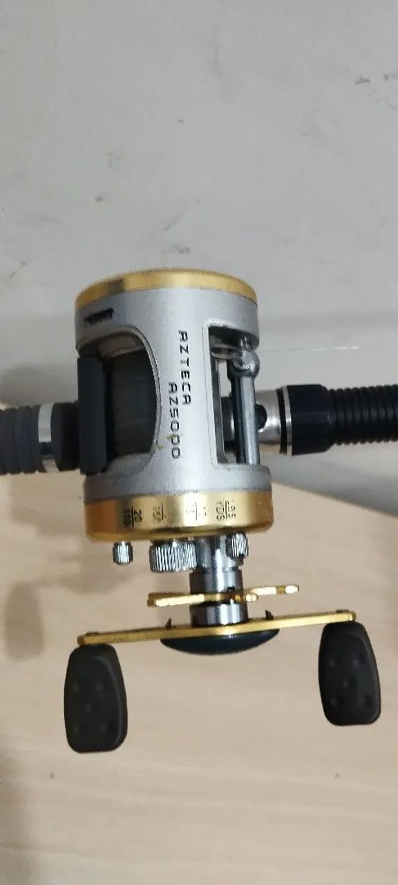 Molinete Azteca Z500 Zerado  - Foto 5