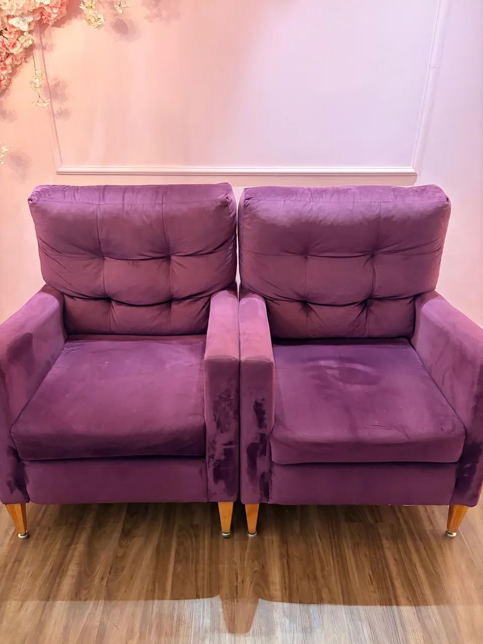 Poltronas veludo  - Foto 2