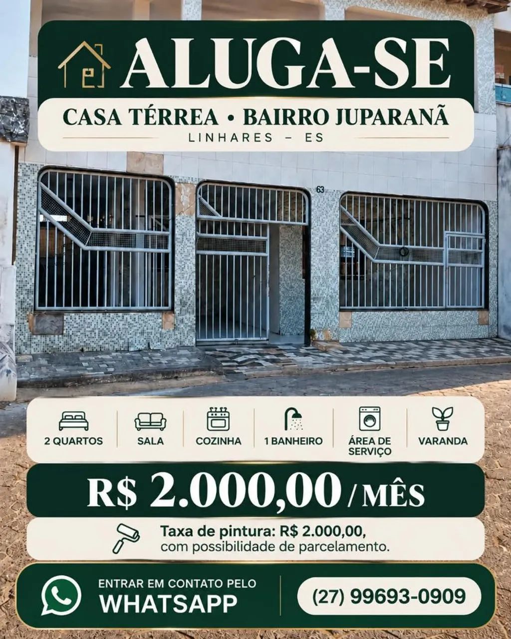 Casa para alugar 