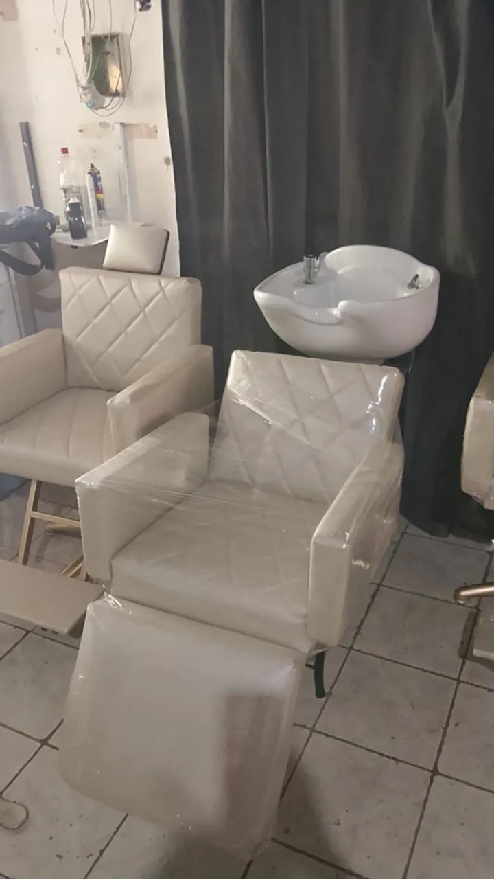 Lavatório de porcelana para salão 